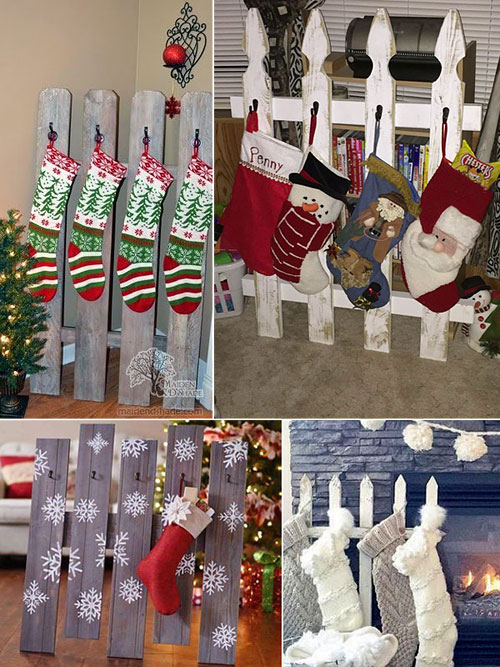 Заборчик для рождественских носков