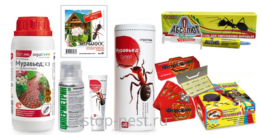 Инсектицидные препараты от муравьев